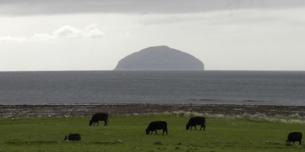 Ailsa Craig in the Firth of Clyde