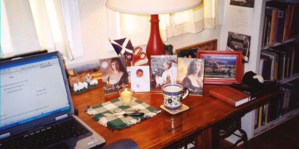 Items on Writing Desk - Right